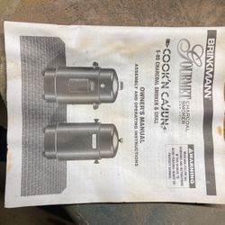 Charcoal Smoker 