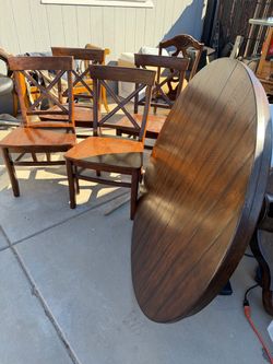 Table and chairs