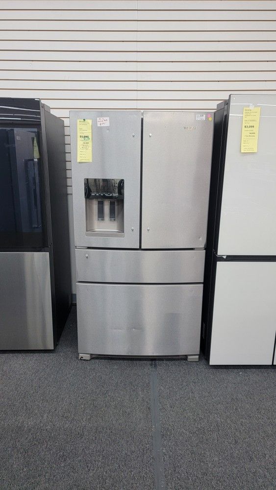 Whirlpool 4 Door French Door Refrigerator