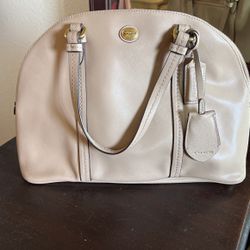 Tan Coach Purse