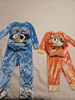 Bluey and Bingo Halloween Costumes