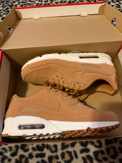 Nike Air Max 90 Tan Leather Sneakers