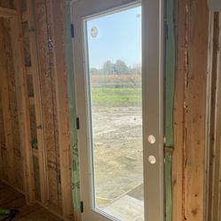 Glass Door Installation 