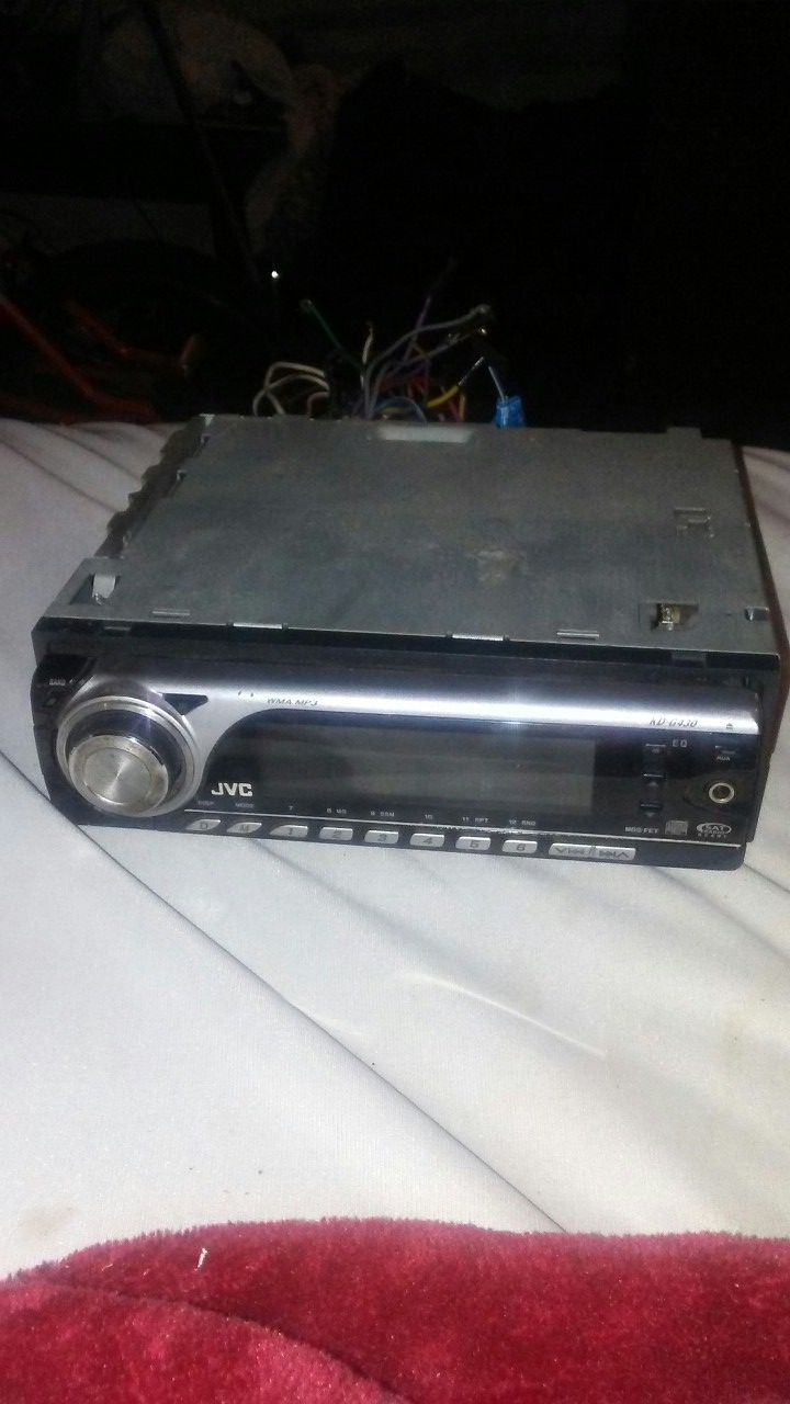 JVC car radio