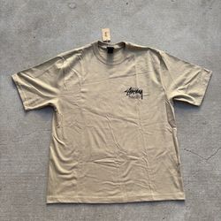 NWT STUSSY HONOLULU Chapter Tee Limited Khaki T-SHIRT M-XL