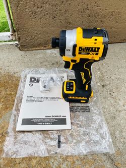 Dewalt 20v New XR Impact Driver 1/4” - 3 Speeds model DCF860 ( Tool only ) 110$ Firm
