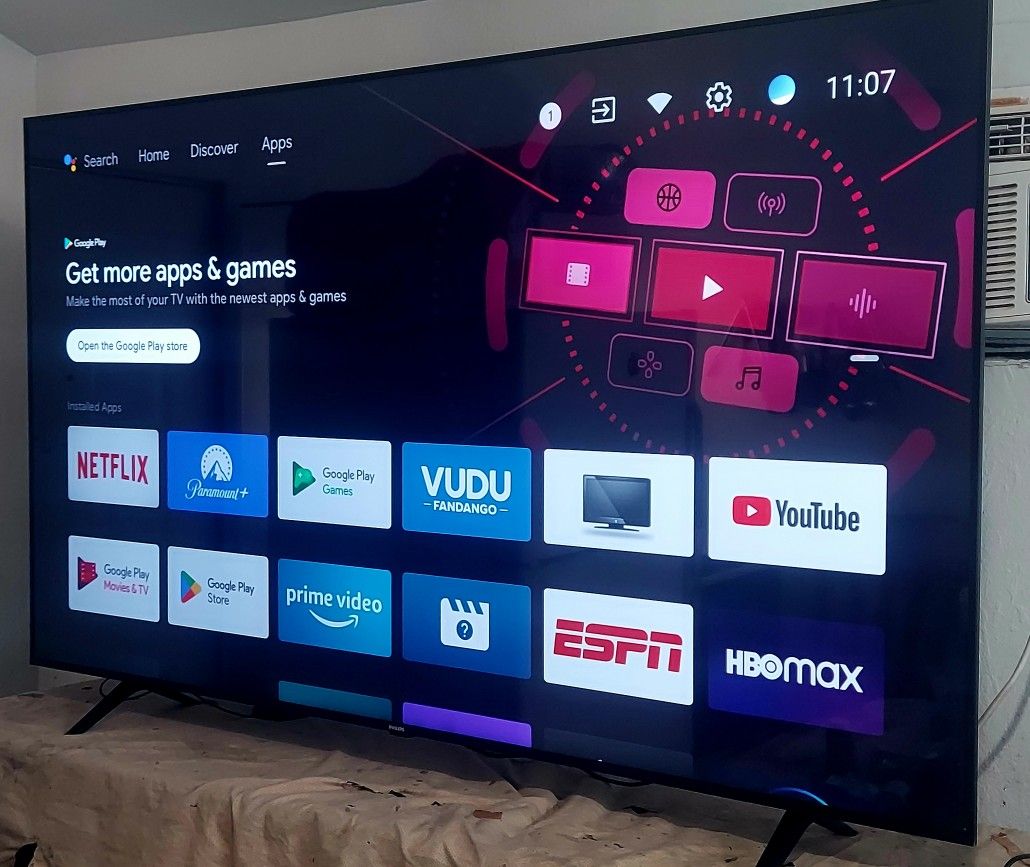 75" 4K UHD PHILLIPS ANDROID SMART TV HDR10 LED ULTRA THIN FULL UHD 2160p 📛( NEGOTIABLE) 📛FREE DELIVERY 📛