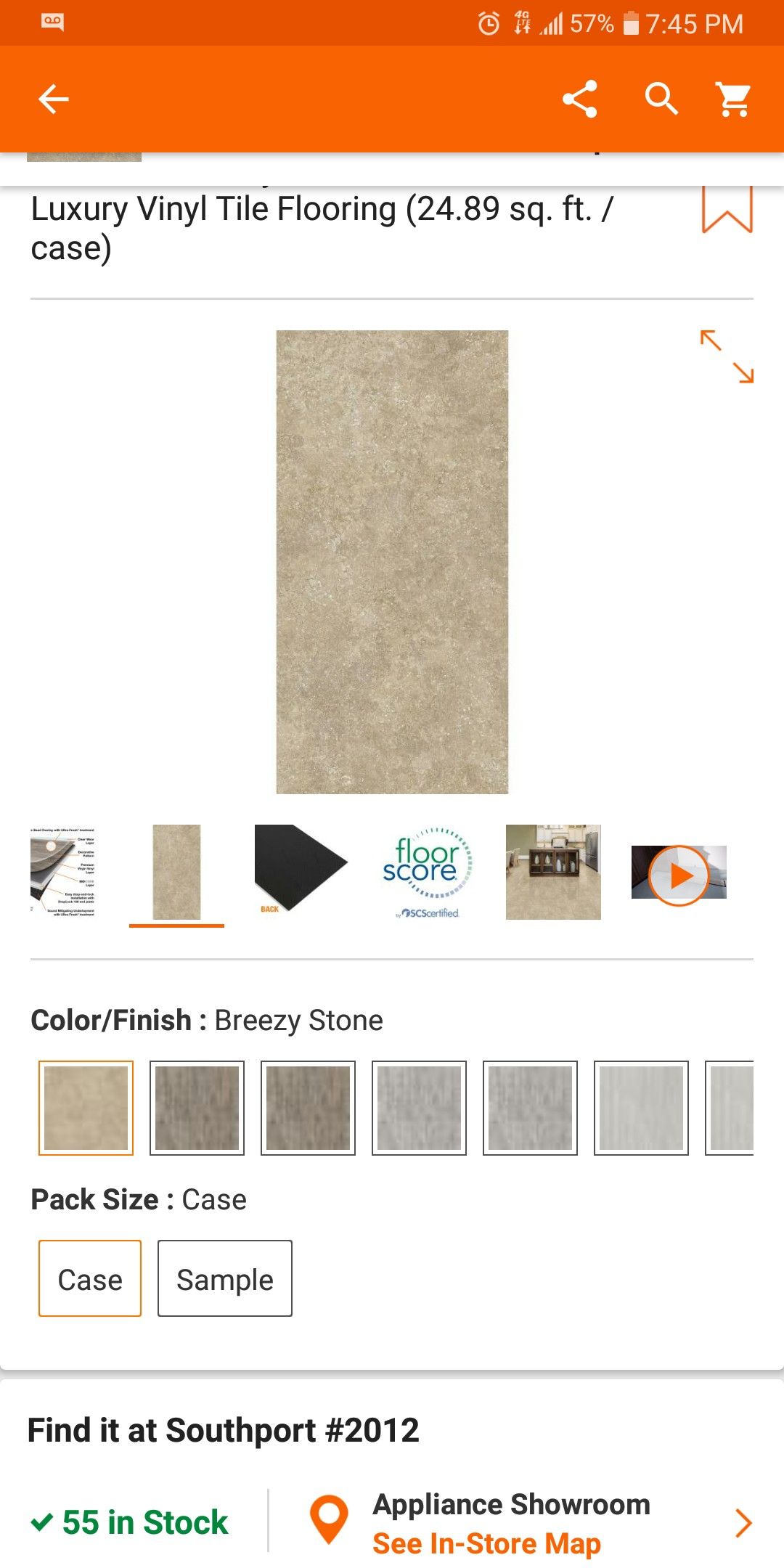 200 sq. Ft. Lifeproof vinyl planks