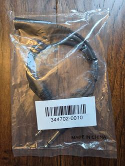Genuine Bose A20 A30 Headset Adaptor 6-Pin Lemo to Dual Plugs (GA) Brand New