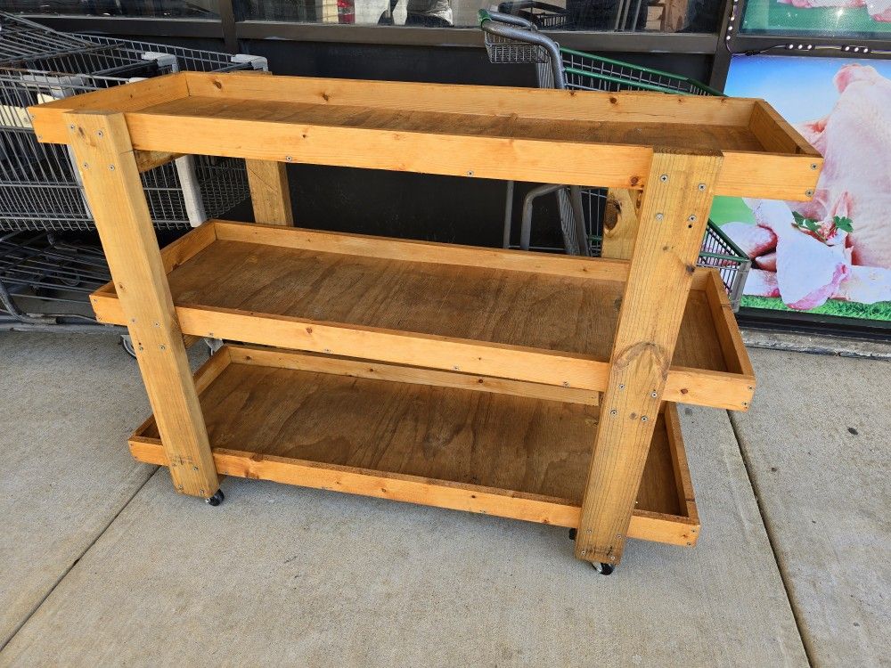 Wood Shop Cart