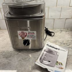 Cuisinart Ice Cream Maker Machine