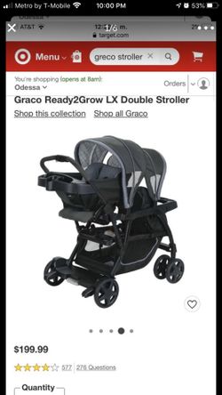 Graco LX Double stroller