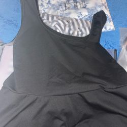 Brand New, Large Black Romper From Shien