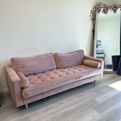 Pink Comfy Sofa