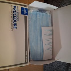 New,  2 Boxes Fask Masks 50 Ct