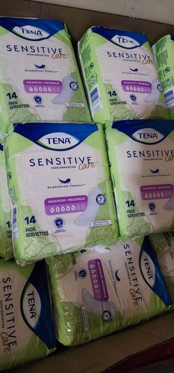 Tena Sensitive Care Pads Sizes 3,4,5