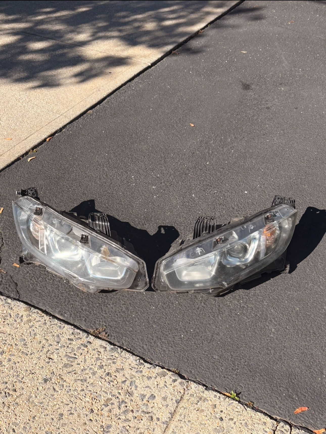 OEM Headlights For Honda Civic EX Hatchback 2017