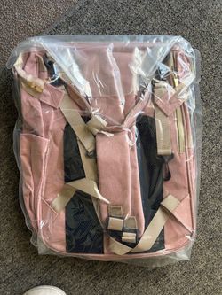 Baby girl diapers back pack