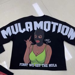 Back If shirt MULA MOTION TEE 