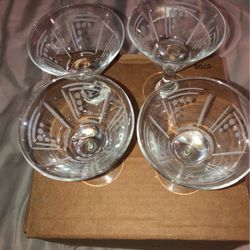 Princess House crystal Glasses