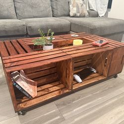 Crate Coffee Table