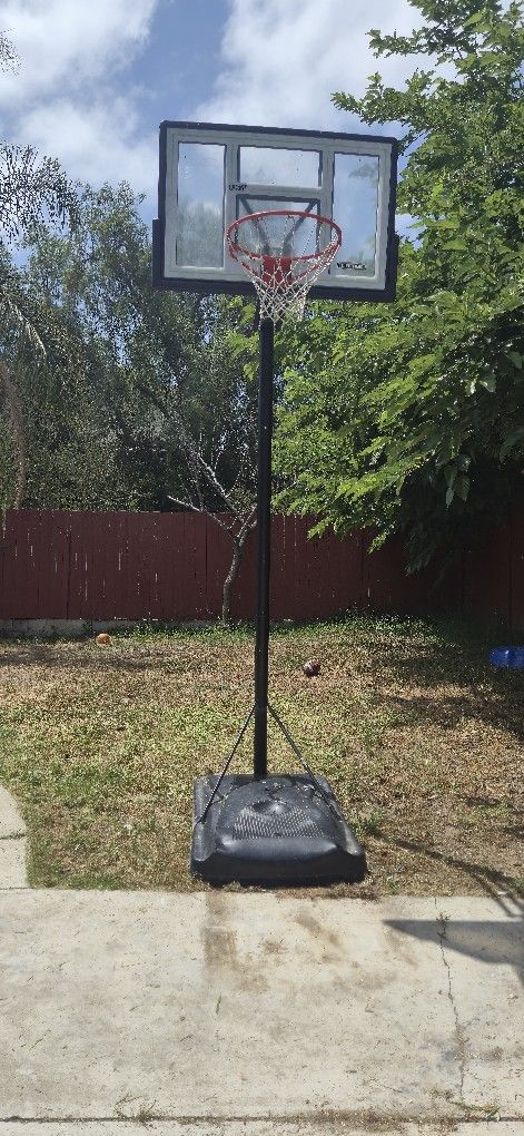 Basketball Hoop And Base