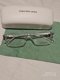 Calvin Klein Jeans Clear Eyeglass Frames