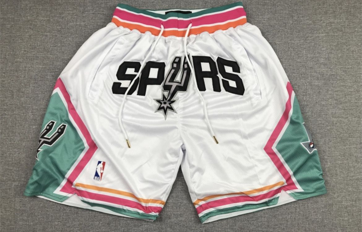 Spurs Just Don Shorts Size Medium And Large 