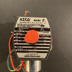 ASCO RedHat II Solenoid Valve EF8210G087 1/2” NPT 2-Way NC 120V