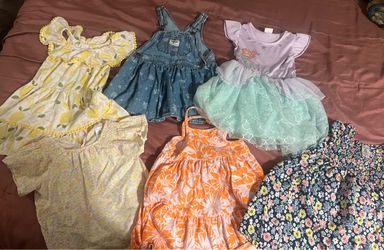 Toddler Girl Dress Bundle 3t – 6 Pieces