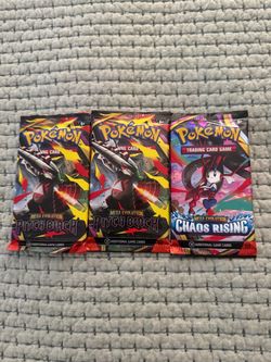 New, Pokemon Packs.