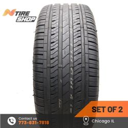 Set of 2 Used  8/32    225/45R18  95V  Starfire  Solarus A/S