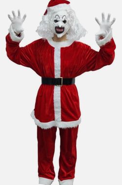 Terrifier Art the Clown Santa Costume