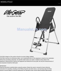 Lifegear inversion table