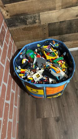 Bucket of legos