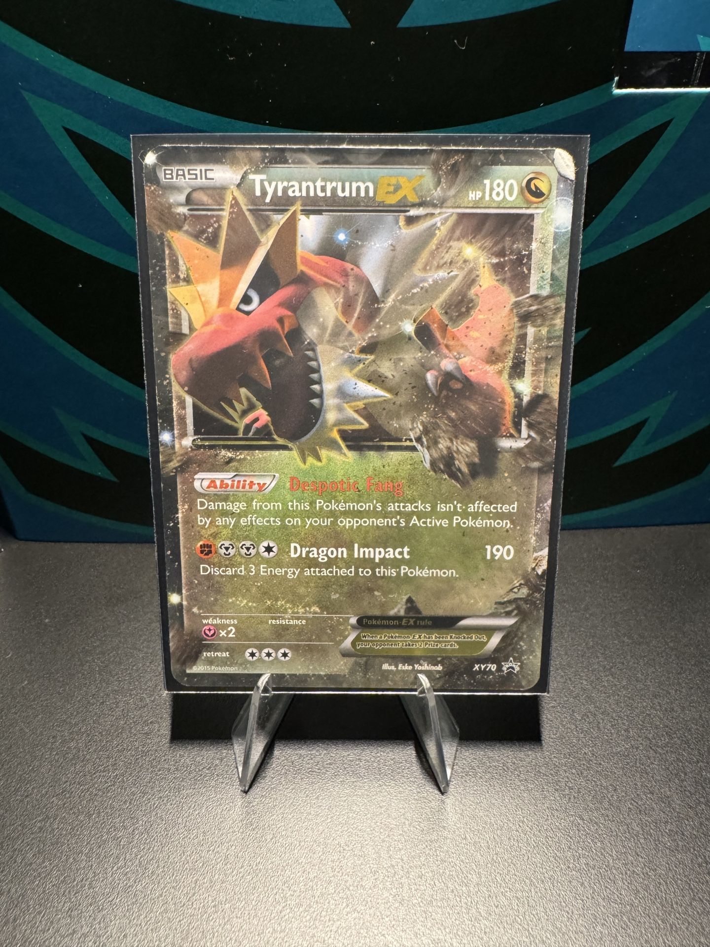 Tyrantrum EX #XY70, Sceptile EX #XY53, Tsareena GX #SM56