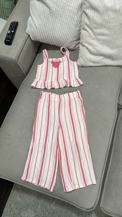 Pink toddler two-piece outfits