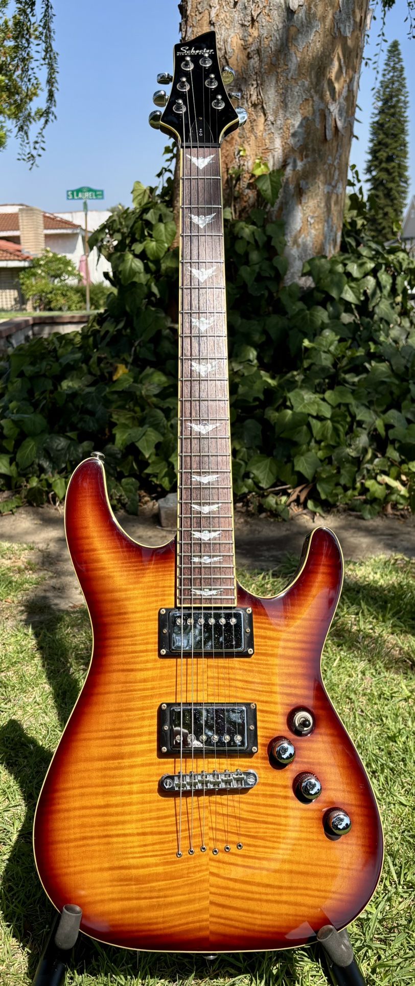 2005 Schecter Diamond Series C-1 Plus Set Neck Made In Korea MIK
