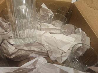 14 Glass Cups 