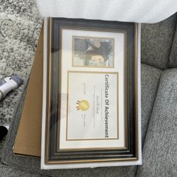 New Graduation Photo & Diploma Frame