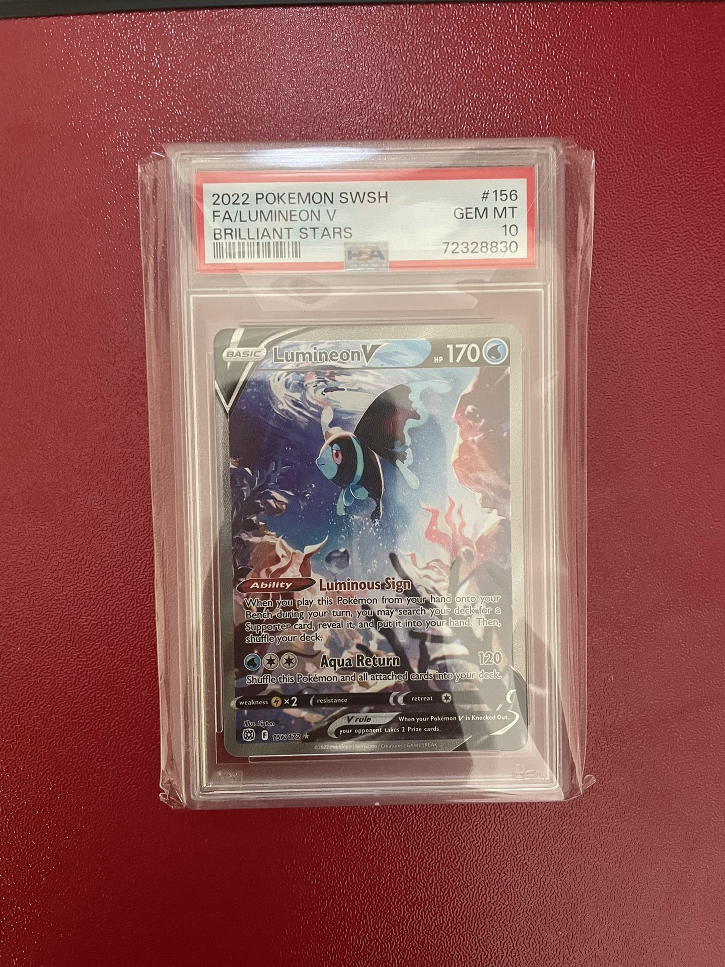 2022 Lumineon V PSA 10