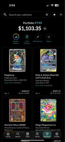 Pokemon Singles Lot FS/FT