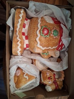 Ginger Bread Jar Set 