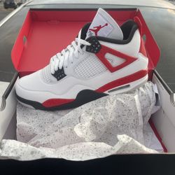 Jordan 4 Red Cement