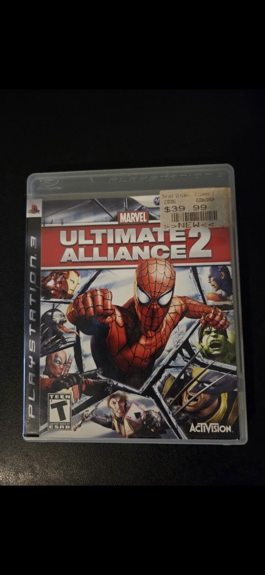 PS3 Game- ULTIMATE ALLIANCE 2
