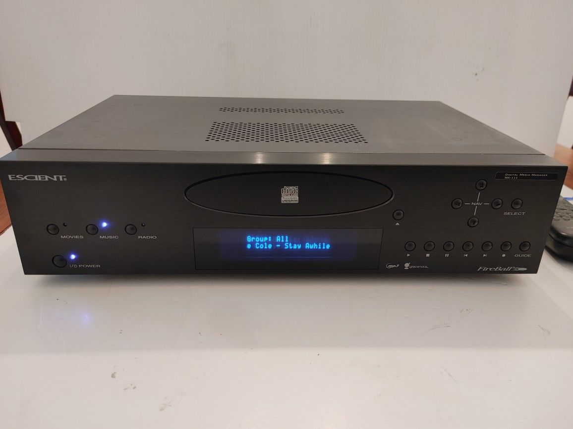 Escient Fireball MX-111 Media Player/Recorder DVD/CD
