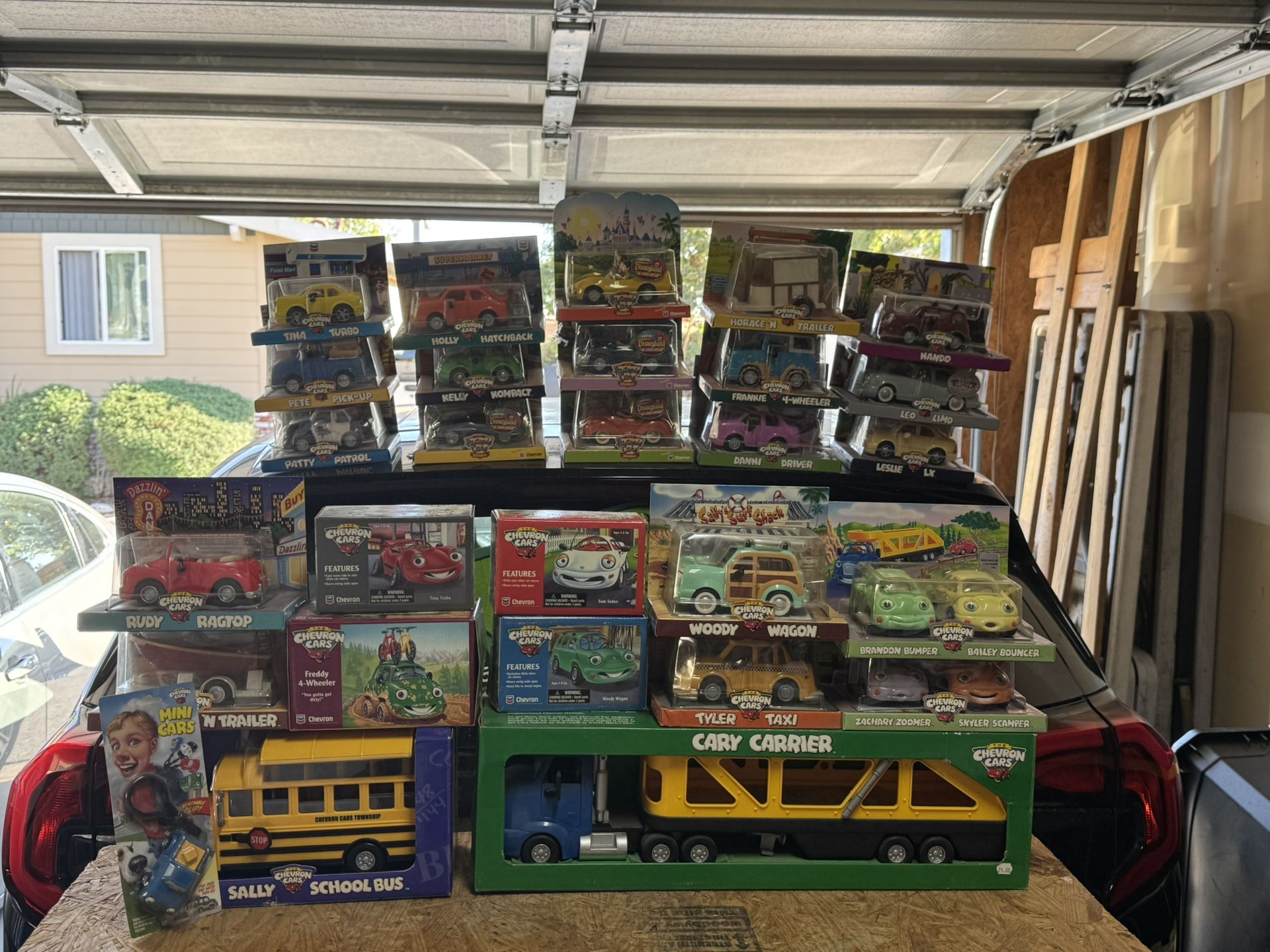 Chevron Toy Cars