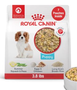 Royal Canin Fresh Health Nutrition Puppy Dog Food, 8.8-oz pouch, pack of 7