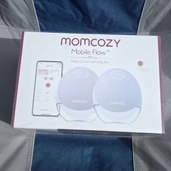 Momcozy Mobile Flow M9 Wearable Hands Free Breast Pump 2 Pack Bluetooth App NEW