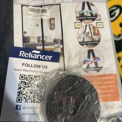 Reliancer Temp. Protection Insulated Door Curtain. 